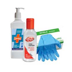 Hand Sanitizer & Gloves