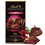 Lindt Edelbitter Mousse Cranberry Dark Chocolate Imported