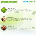 Tea Tree Conditioner with Tea Tree and Ginger Oil for Dandruff Free Hair