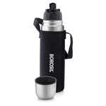 Borosil Thermo Stainless Steel Flask- Black- 750 ml