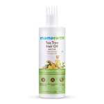 Mamaearth Tea Tree Hair Oil with Tea Tree and Ginger Oil for Dandruff Free Hair