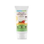 Mamaearth Ultra Light Indian Sunscreen with Carrot Seed, Turmeric and SPF 50 PA+++
