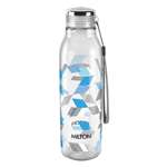 Milton Helix Plastic PET Water Bottle- Blue- 1 Litre