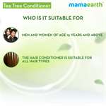Tea Tree Conditioner with Tea Tree and Ginger Oil for Dandruff Free Hair