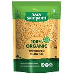 Tata Sampann 100 Percent Organic Unpolished Chana Dal- 1 Kg