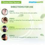 Mamaearth Onion Hair Serum with Onion and Biotin for Strong, Frizz Free Hair