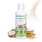 Rice Hair Oil with Rice Bran and Coconut Oil For Damage Repair