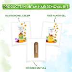 Ubtan Nourishing Hair Removal Kit With Turmeric and Saffron for Hair Removal and Growth Reduction
