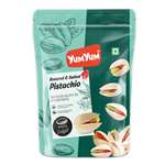 YUM YUM Premium Roasted and Salted Jumbo Size Pista Dry Fruits - Pistachios (250 g) 