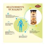 YUM YUM California Walnut Kernels (Akhrot Giri) Walnuts (350 g) 
