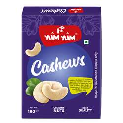 Whole Raw Cashew Nut (Kaju) 100g Pack - Yum Yum Cashews