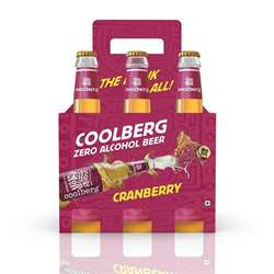 Coolberg Cranberry Non-Alcoholic Beer- 6x330 ml