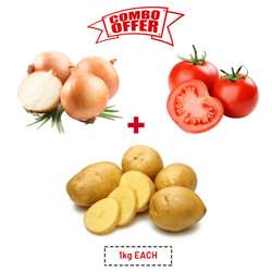 Potato+Onion+Tomato (1kg each)