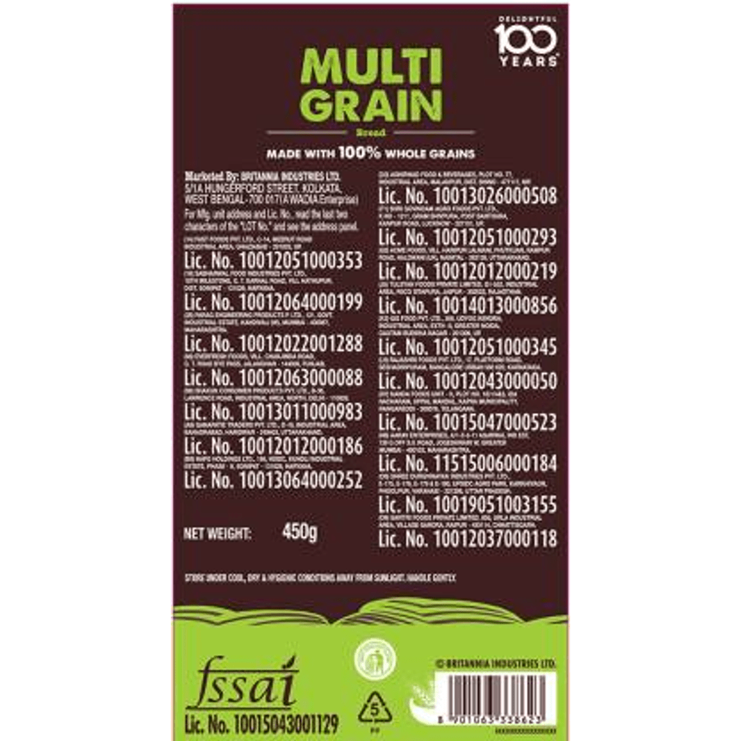 Buy Britannia Multigrain Bread Online at Best Price