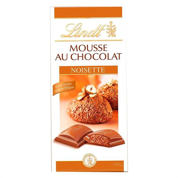 Lindt Mousse Au Chocolat Noisette Pouch Imported