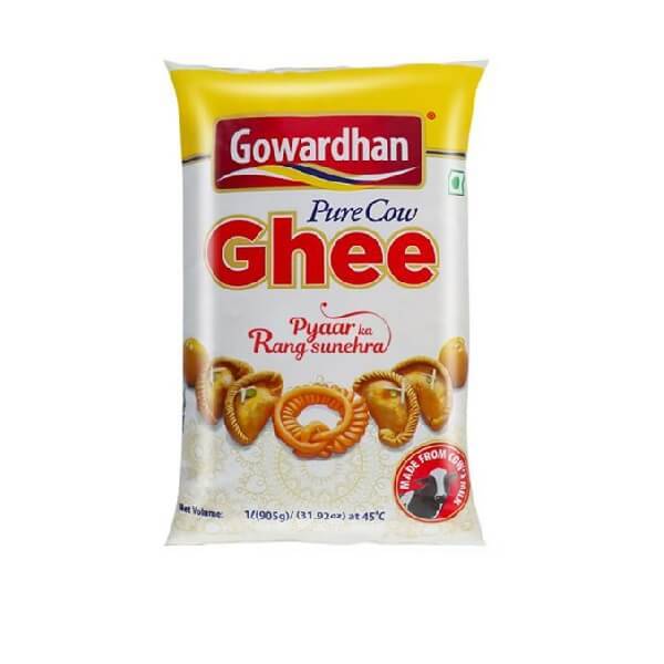 Gowardhan Pure Cow Ghee pouch