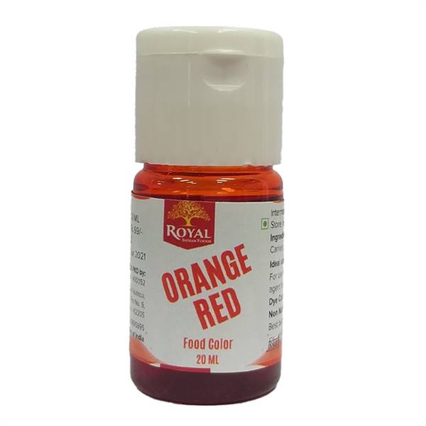Royal Indian Foods- Orange Red Food Color