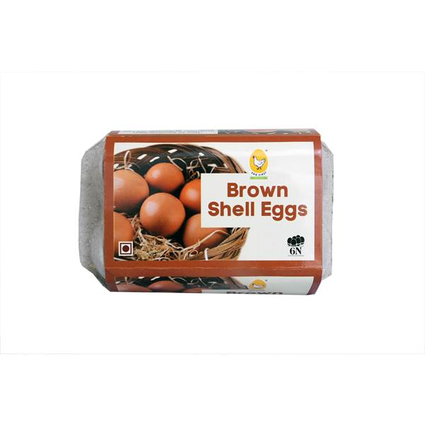 Egg First Brown Eggs Pack Of 6N