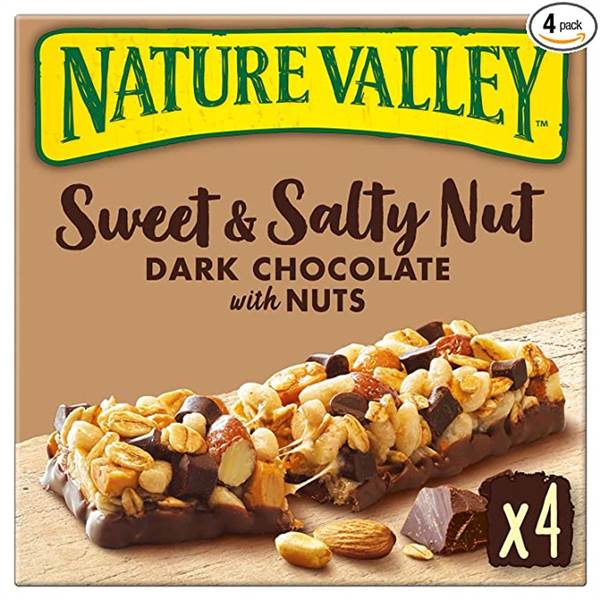 Nature Valley Sweet &Salty Nut Dark Chocolate with Nuts Imported