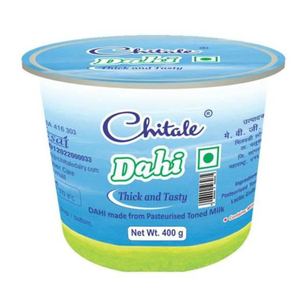 Chitale Dahi (Yogurt) Container - 400 g