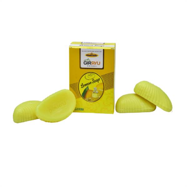 GIRAYU Herbal Soap Lemon With Aloevera 400gm
