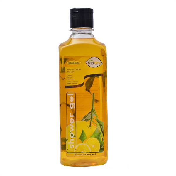GirAyu Herbal Alovera With Orange Shower Gel 400ml