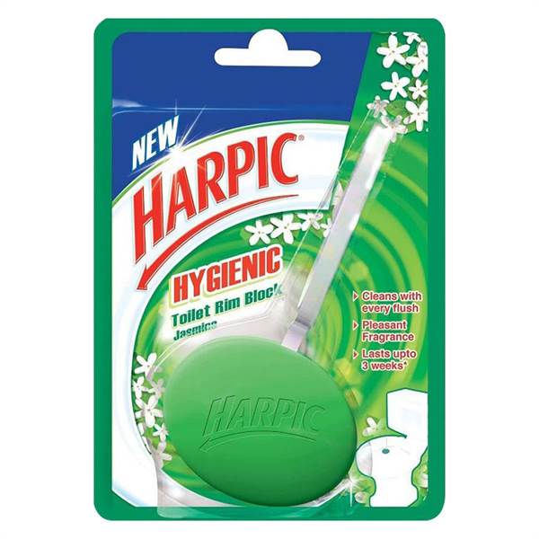 Harpic Hygienic Toilet Rim Block- Jasmine- 26 gms