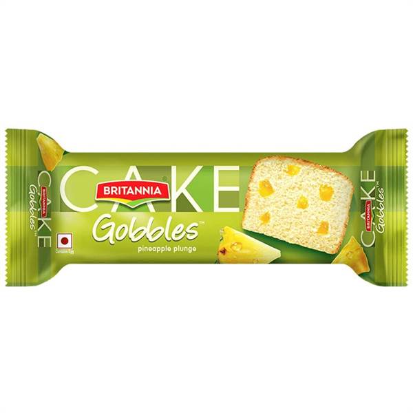 BRITANNIA Pineapple Gobbles Cake