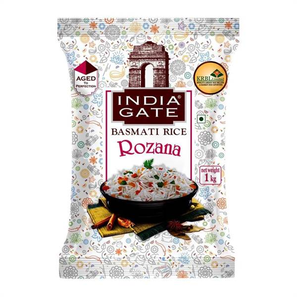 India Gate Basmati Rice Rozana 1 kg
