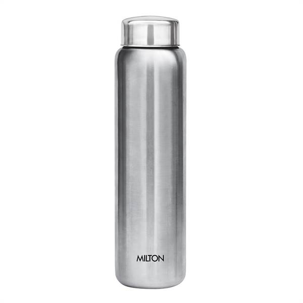 Milton Steel Aqua Water Bottle- Silver- 950 ml