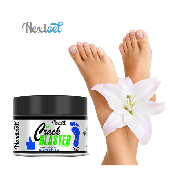 Nextset Crack Blaster Organic Premium Cracked Heel Repair &Smooth Foot Cream (50 G)