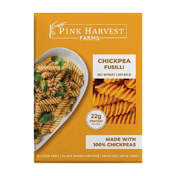 Pink Harvest Farms Chickpea Fusilli Pasta- 200 gms