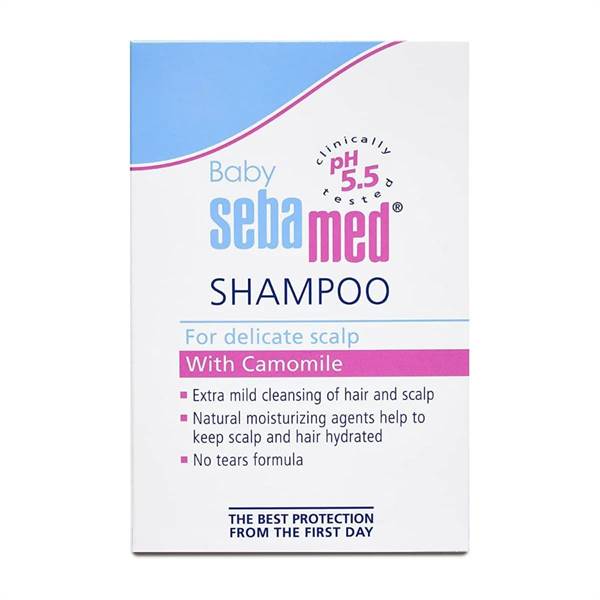 Sebamed Baby Shampoo 150ml, Ph 5.5, Camomile, Natural, No Tears Formula, For Delicate Scalp