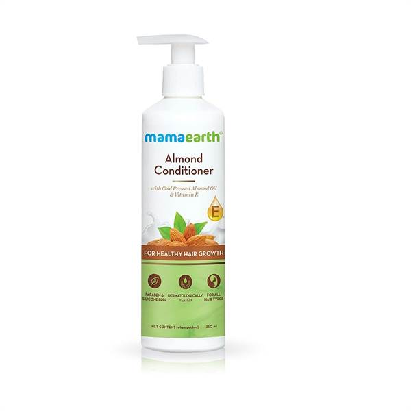 Mamaearth Almond Conditioner with Almond Oil and Vitamin E for Healthy Hair Growth