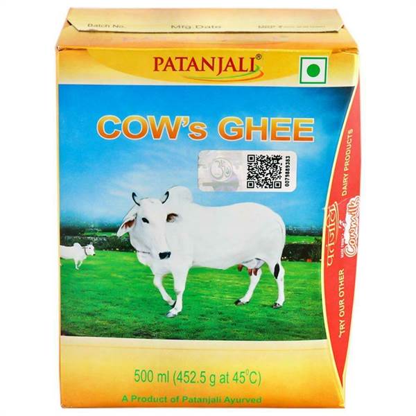 Patanjali Cow Ghee- 500 ml