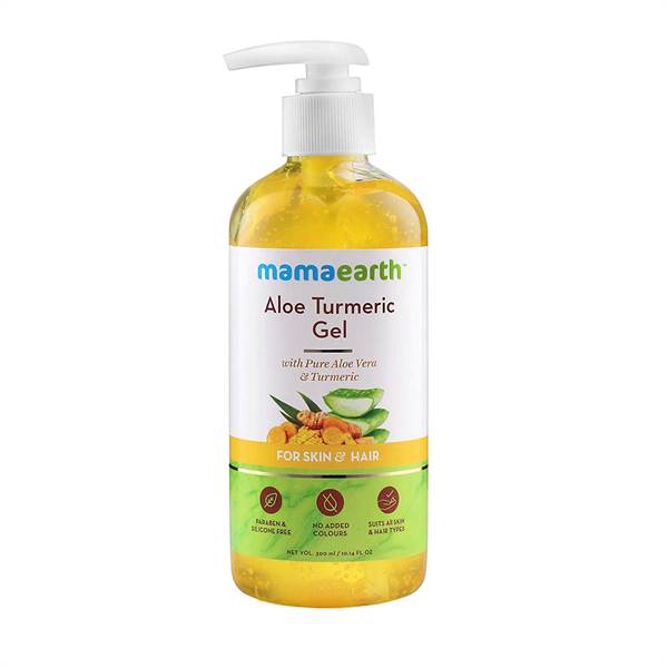 Mamaearth Aloe Turmeric Gel for Skin and Hair
