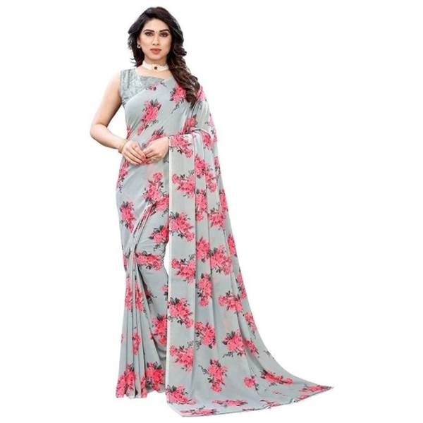 Chiffon Saree For Women: दीपिका पादुकोण और अनुष्का शर्मा को भी देंगी टक्कर,  जब पहनेंगी नाजुक और खूबसूरत साड़ियां | chiffon saree for women to get  sizzling look | HerZindagi