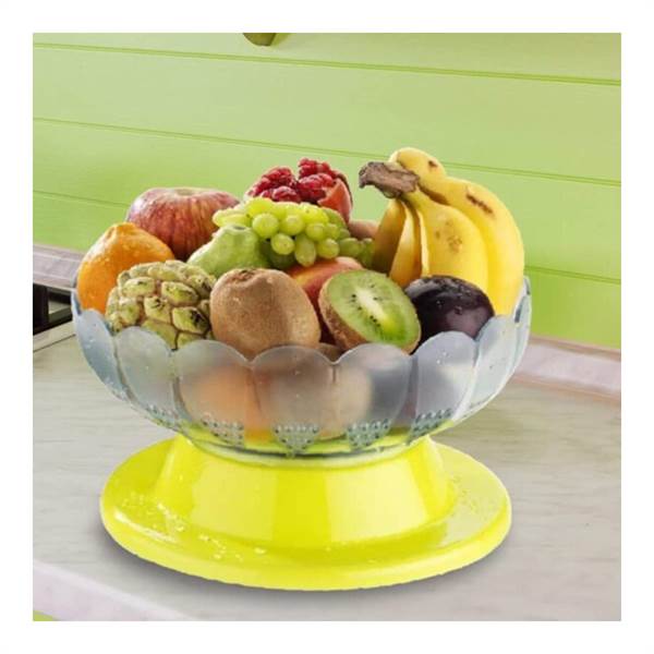 Double Lazy Fruit Bowl Creative Plastic Fruit And Vegetable With Mobile  Phone