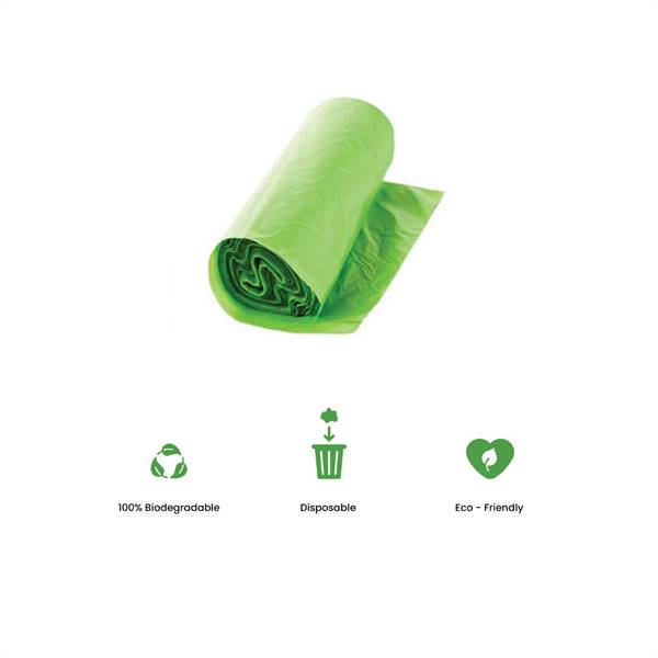 Eco Tone OXO - Biodegradable Garbage Bags 19 X 21 Inches (Medium) 300 Bags  (10 rolls) Dustbin Bag/Trash Bag - Green Color Medium 10 L Garbage Bag  Price in India - Buy