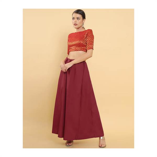 Buy WUGO Women Cotton Petticoat or Shapewear for Girls or Womens (Maroon)  Free Size Online at Best Price
