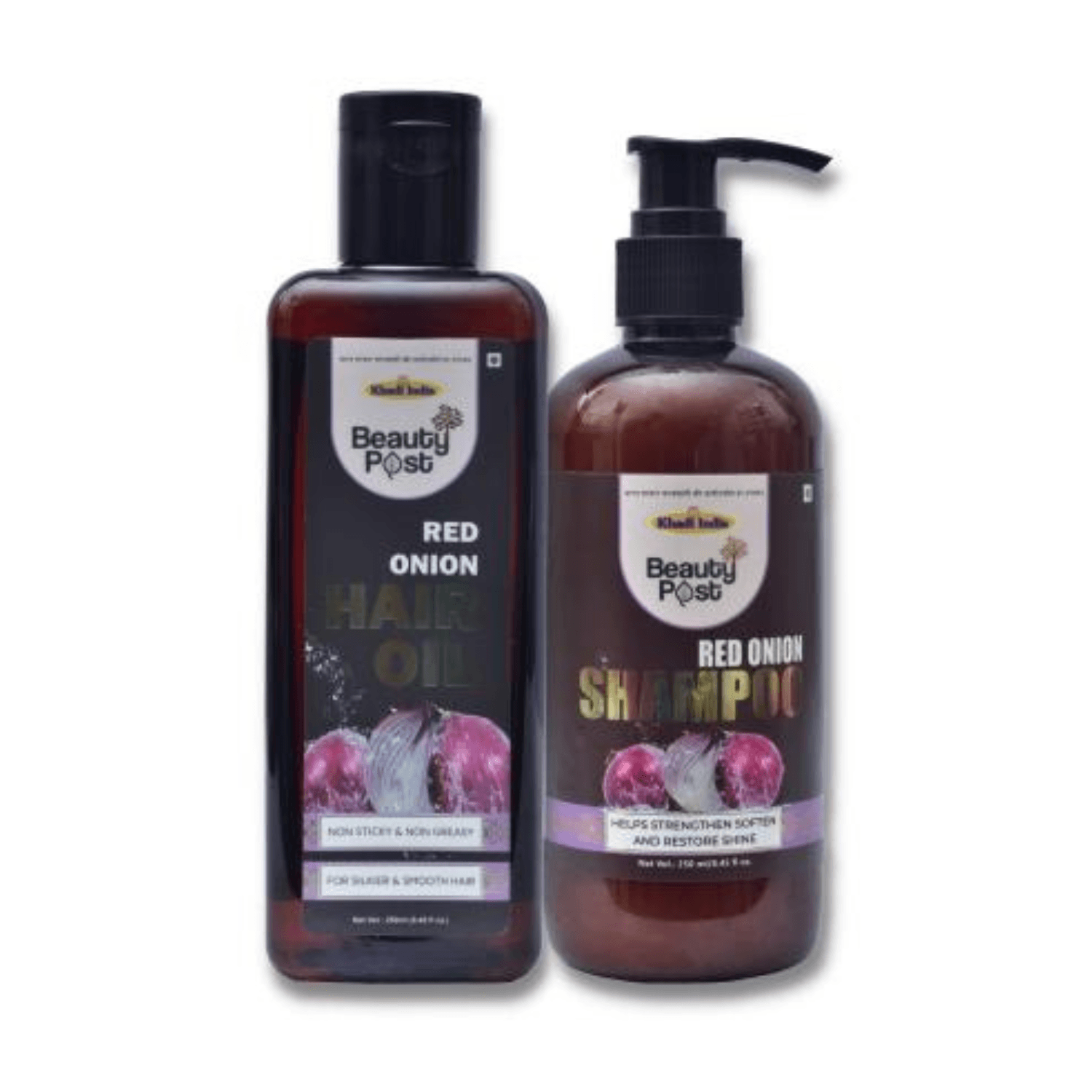 Buy BEAUTYPOST Combo Set (Red Onion Hair Oil+Red Onion Shampoo), 250ml