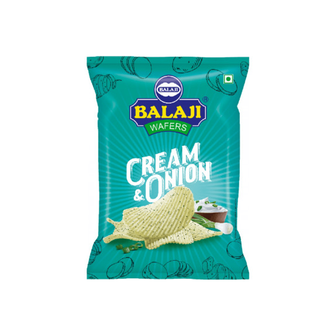 Buy Balaji Cream n Onion Wafers Online at Best Price