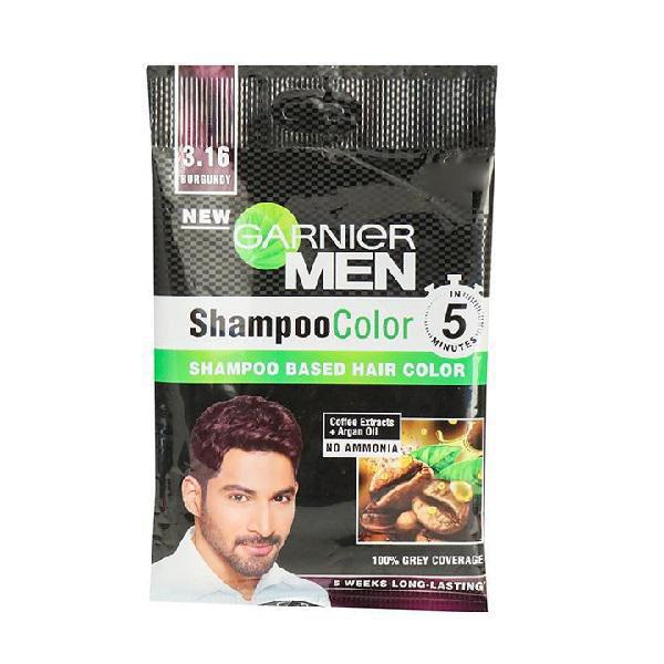 Buy Garnier Men Shampoo Color  Burgundy - 10 ml + 10 ml Online on  Adibuja