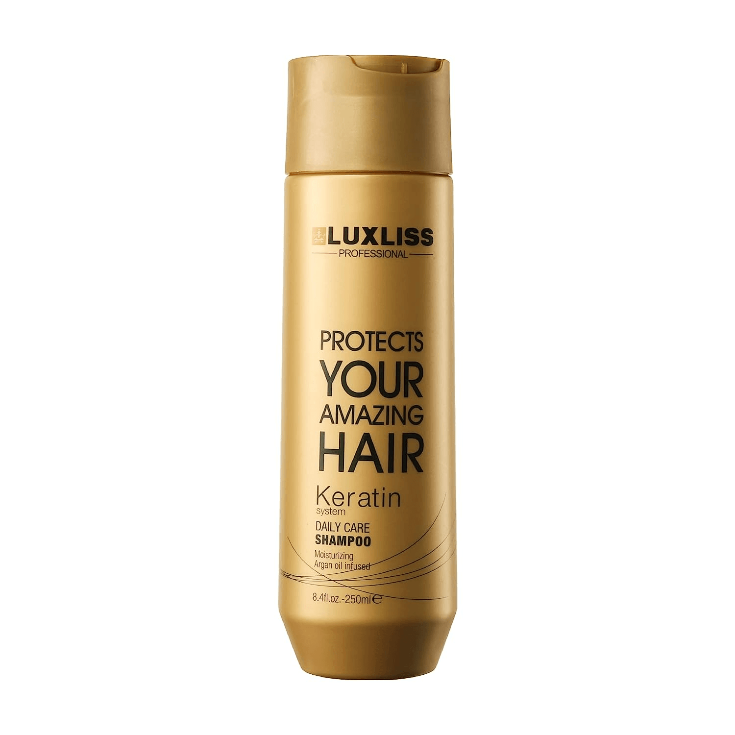Buy Luxliss Keratin Daily Care Shampoo 250 ML Gold edition online at
