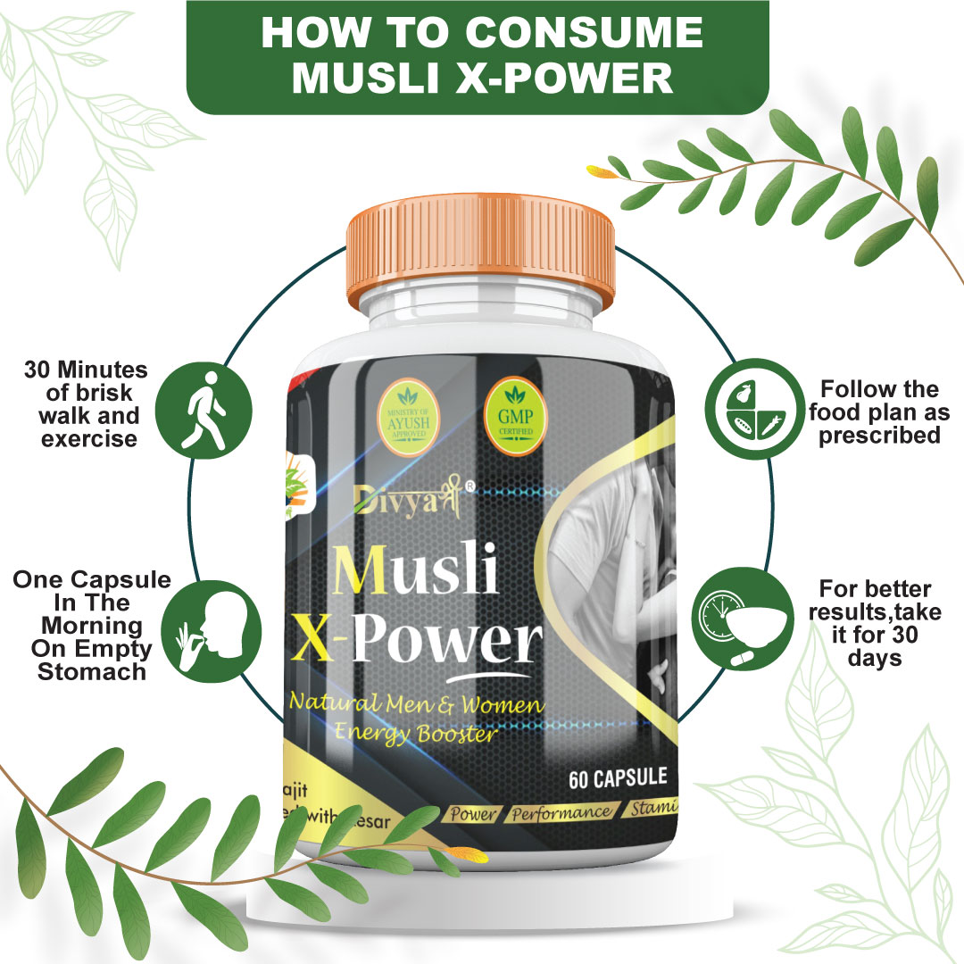 Buy Divya Shree Musli XPower Capsule online at best price