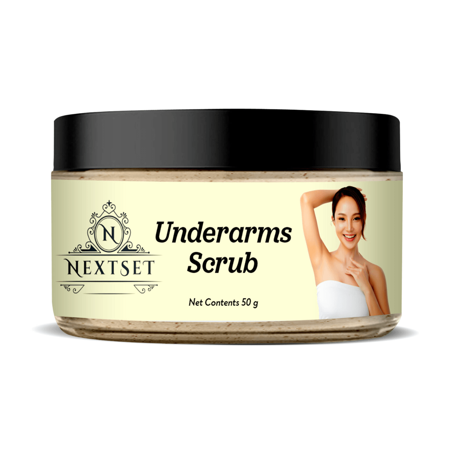Nextset Underarm Whitening Cream For Lighten And Brighten Skin (50 G)