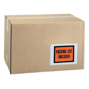 Shipping Supplies Packing List