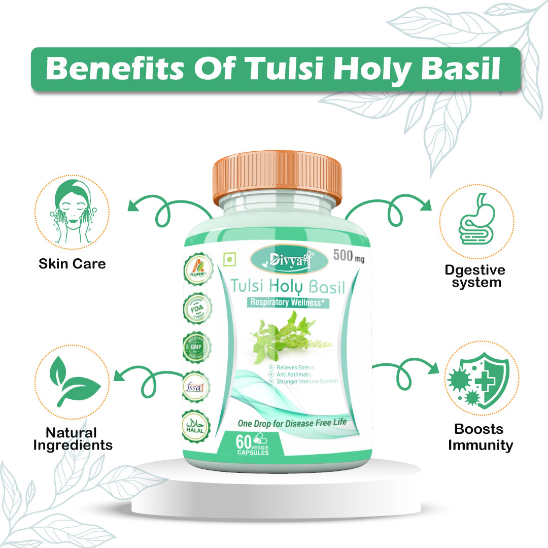 Buy Divya Shree Tulsi Holy Basil Capsule online at best price