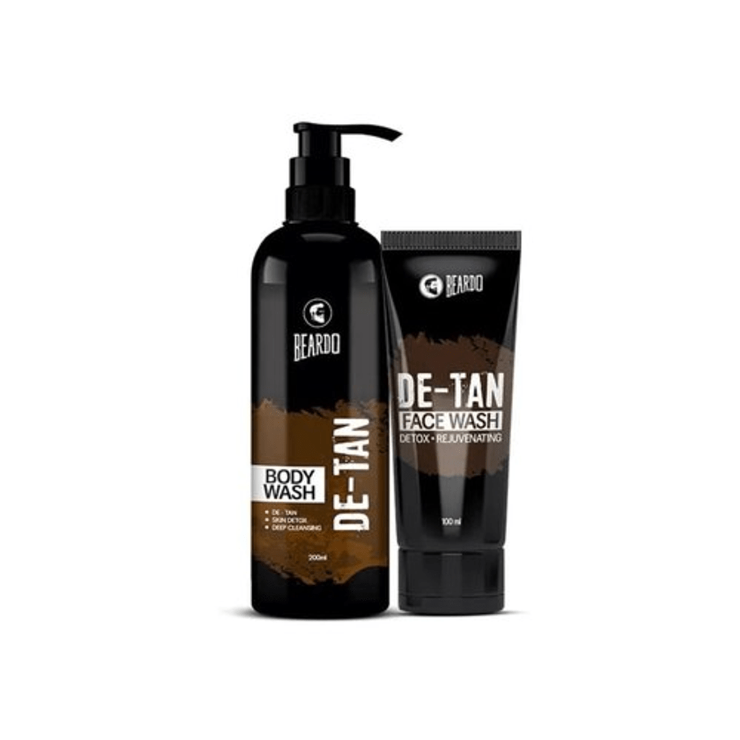 Beardo De-Tan Bodywash and De-Tan Facewash Combo