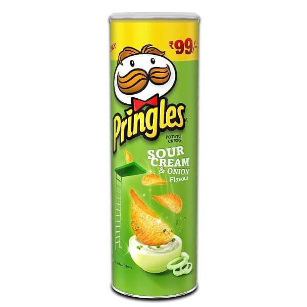 Buy Pringles Potato Chips - Sour Cream & Onion Online at Best Price